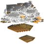 GEARWRENCH 613 Piece Master Mechanics Hand Tool Set & 11 EVA Foam Tray for Mobile Work Stations Bundle