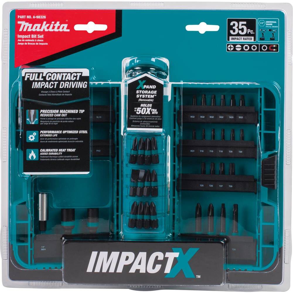 Makita 35 pc. Impact X Driver Bit Set, large image number 8