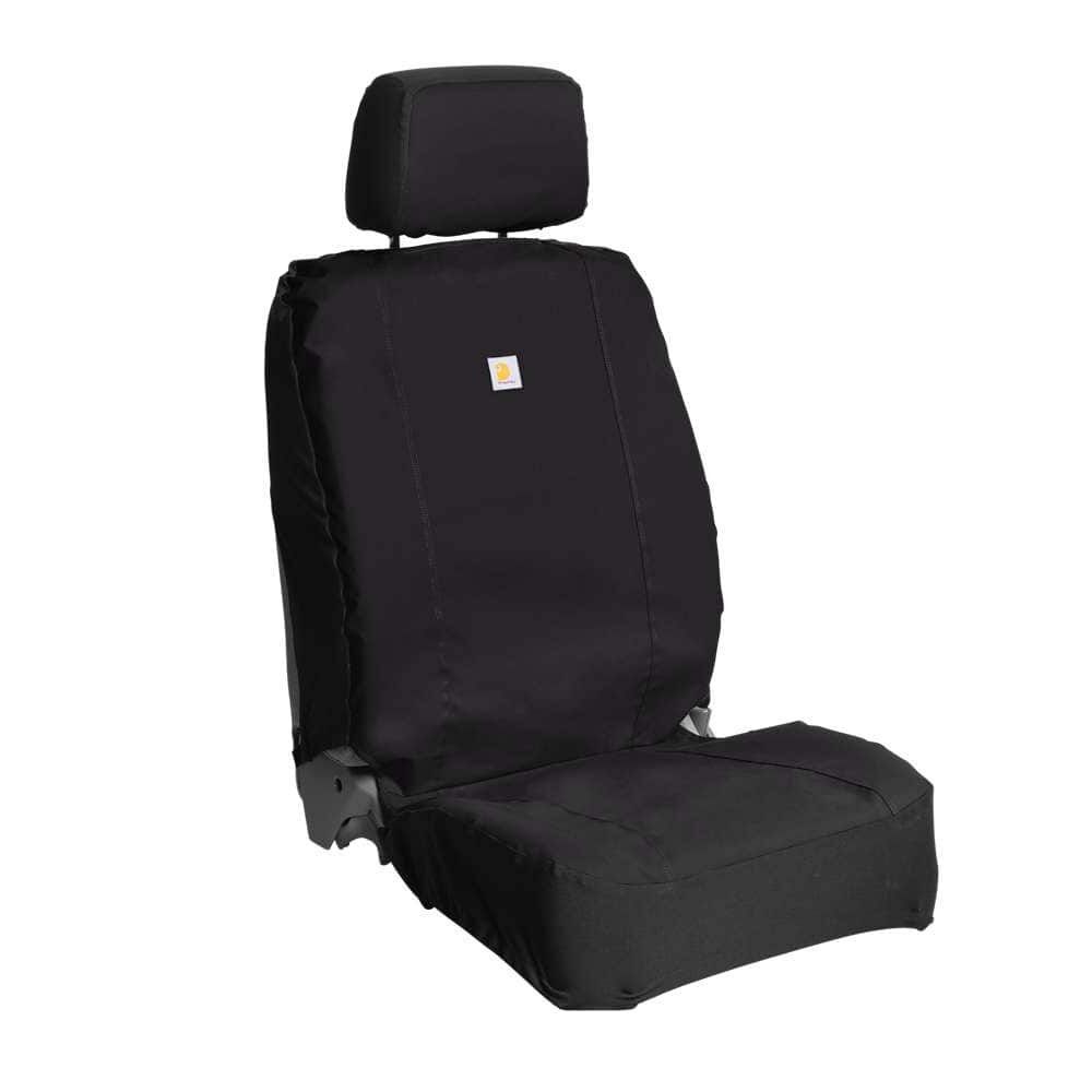 Carhartt Black Universal Fitted Bucket Seat Cover, large image number 2