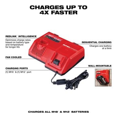 Milwaukee M18 & M12 Super Charger, large image number 3