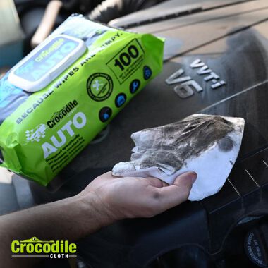 Crocodile Cloth Auto Huge Cleaning Cloths 1 Pack/100 Cloths, large image number 5
