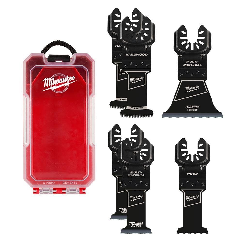 Milwaukee OPEN-LOK 6PC MULTI-TOOL BLADE KIT - 49-10-9112