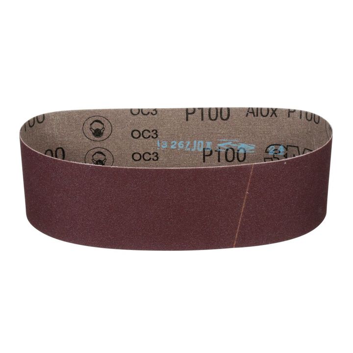 3M X-Weight Cloth Belt, 100 Grit, 3in x 24in, 10pk