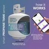 Dyna-Glo EchoCheck Bluetooth Battery-Powered Smart Propane Gas Tank Sensor, small image number 1