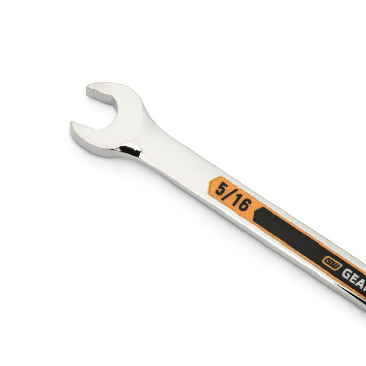 GEARWRENCH 5/16 Inch 12 Point Hi-Viz Long Pattern Combination Wrench, large image number 2
