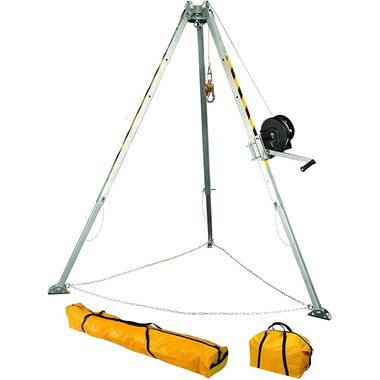 Falltech 8' Confined Space Tripod System with 60' Winch