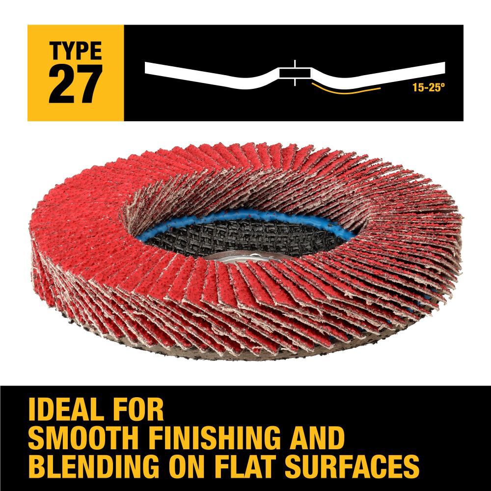 DEWALT XP Ceramic Ultra Performance Jumbo Flap Disc, large image number 3