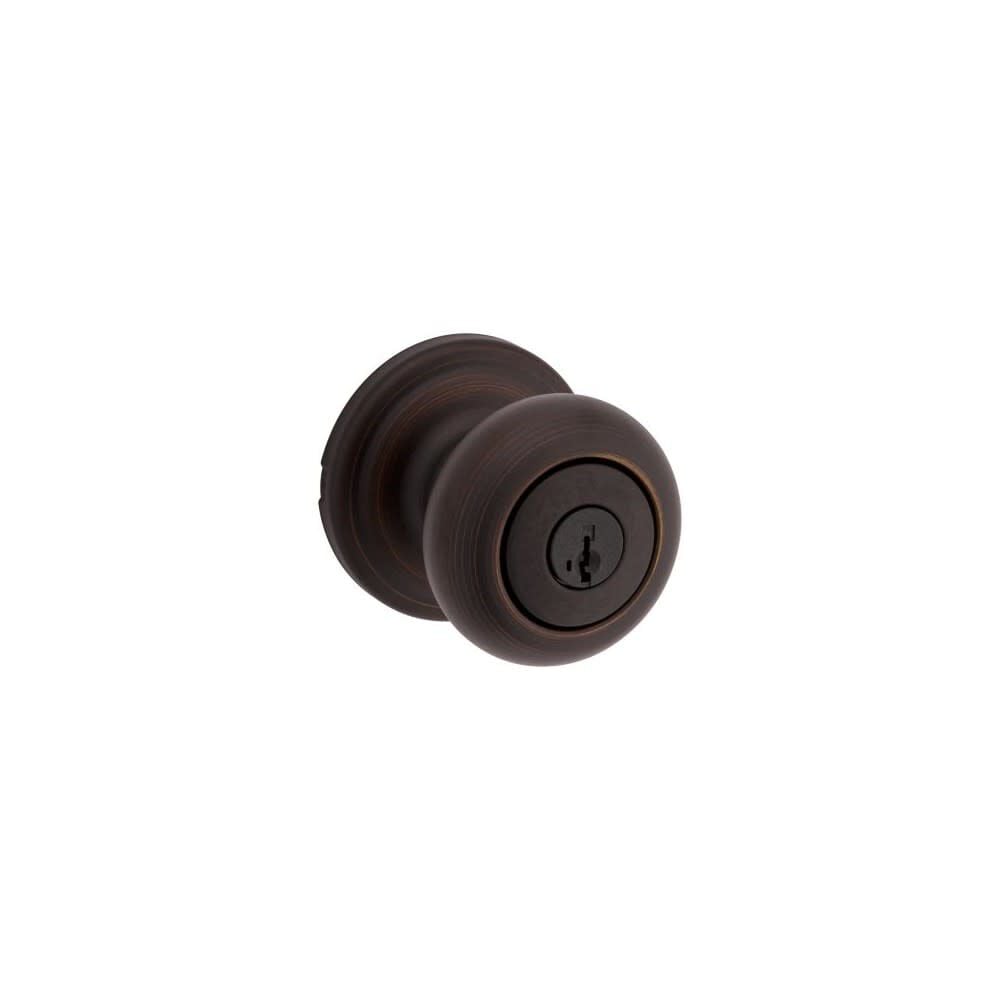 Kwikset Venetian Bronze Signature Series Keyed Entry Juno Door Knob – 97402-737