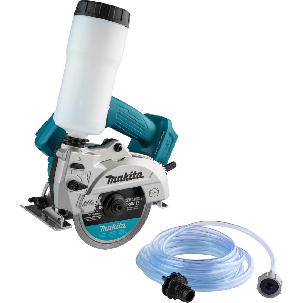 Makita 18V LXT 5in Wet/Dry Masonry Saw Lithium Ion Brushless Cordless AWS Capable (Bare Tool), large image number 1