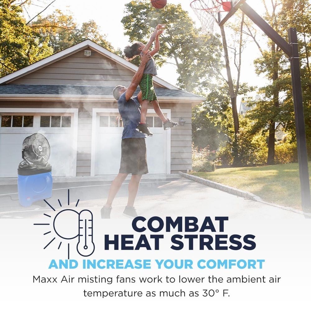 Maxx Air 14 Inch 1000 CFM 120V 3-Speed Misting Fan with 20 Gallon Tank, large image number 7