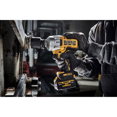 DEWALT 20V MAX XR 1/2 Inch Impact Wrench with Hog Ring (Bare Tool), large image number 7