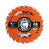 Crescent NailSlicer Framing Circular Saw Blade 7 1/4in 24T, small