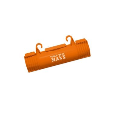 Twist and Seal Maxx Extension Cord Protector Orange Heavy Duty Plastic