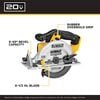 DEWALT 20V MAX 6-1/2 Inch Circular Saw & 20V MAX XR POWERSTACK Compact 1.7Ah Battery Bundle, small image number 5