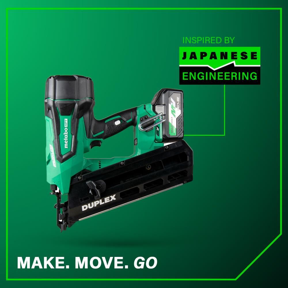 Metabo HPT 36V MultiVolt Forming Nailer 3 1/2in Cordless Kit, large image number 11