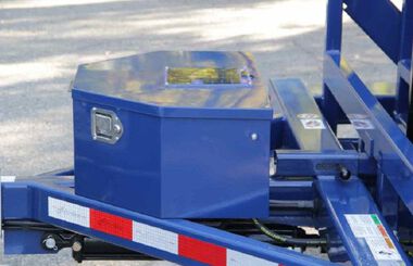 Air-Tow Trailers 12 Ft. 5 Inch Drop Deck & Dump Trailer 74 Inch Deck Width - 10000# Capacity, large image number 5