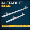 Werner Aluminum Door Jamb Anchor for 20 - 59 Inch Frame Openings, small image number 5