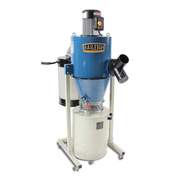 Baileigh DC-600C Cyclone Style Dust Collector 110V 1.5HP