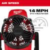 Milwaukee M12 Mounting Fan with 2.0Ah Battery & Charger Starter Kit Bundle, small