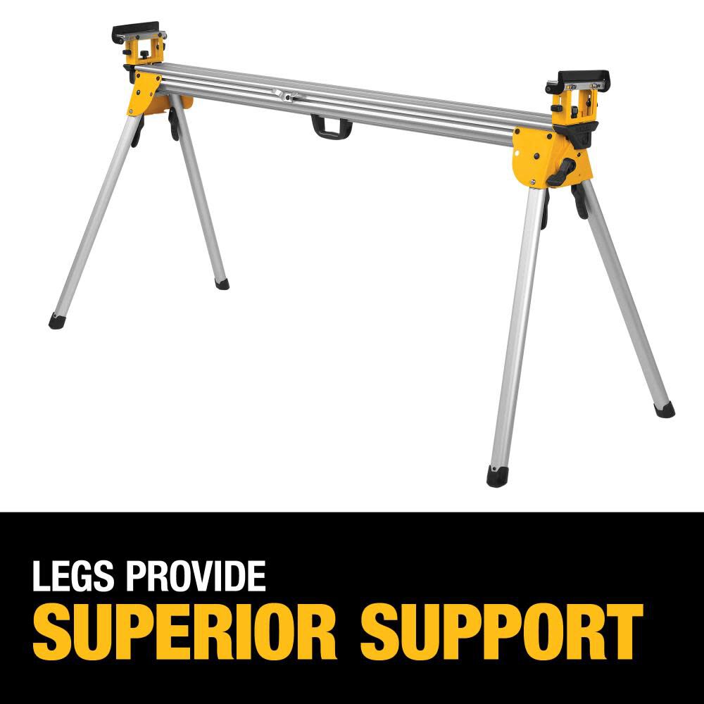 DEWALT 10in Compound Miter Saw & Heavy Duty Miter Saw Stand Bundle, large image number 8