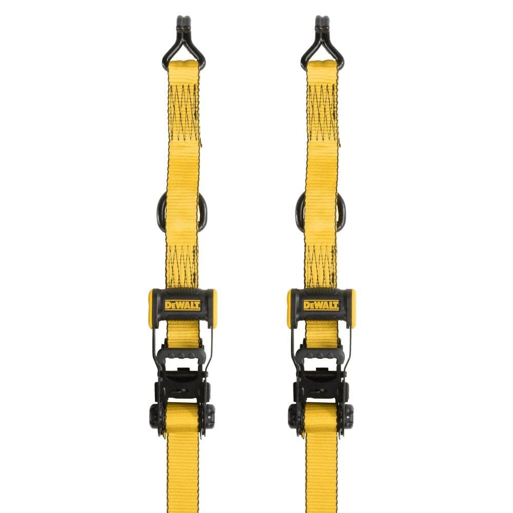 DEWALT 1.5in X 16′ Tie Down Straps 5000 LB Break Strength 2 Pack – DXBC50002