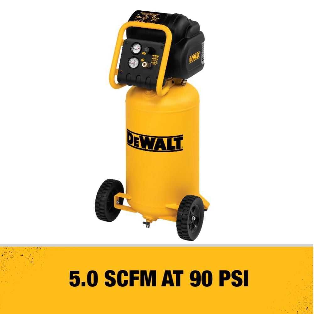 DEWALT Heavy-Duty 200 PSI MAX Electric Workshop Compressor (D55168), large image number 6