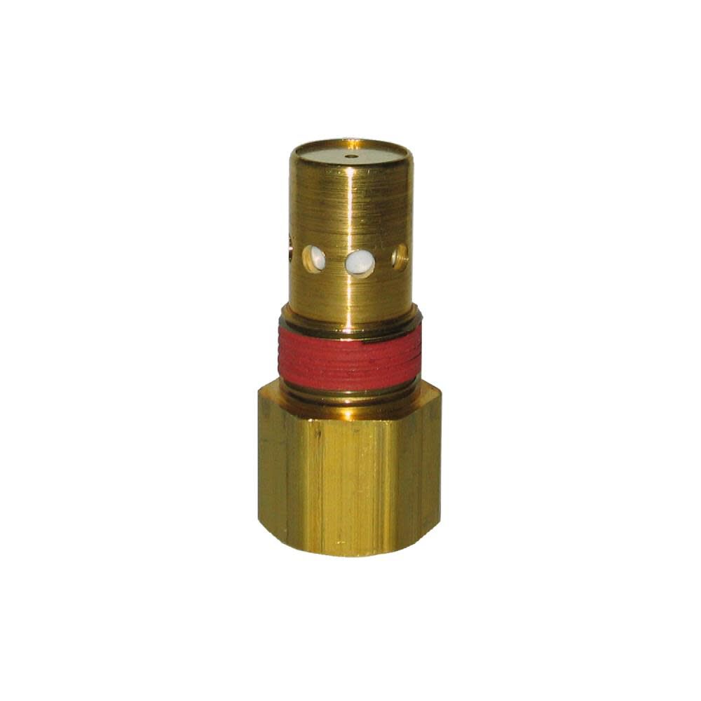 Powermate 3/4 in NPT O.D. x 3/4 in NPT I.D. with 1/8 in Bleeder Check Valve, large image number 1