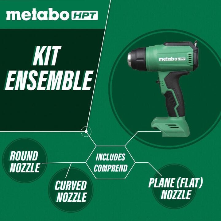 Metabo HPT 18V Compact Heat Gun (Bare Tool), large image number 2