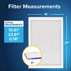 3M Filtrete 16 x 24 x 1-Inch 1500 MPR MERV 12 Allergen Defense Furnace Air Filter, small image number 3