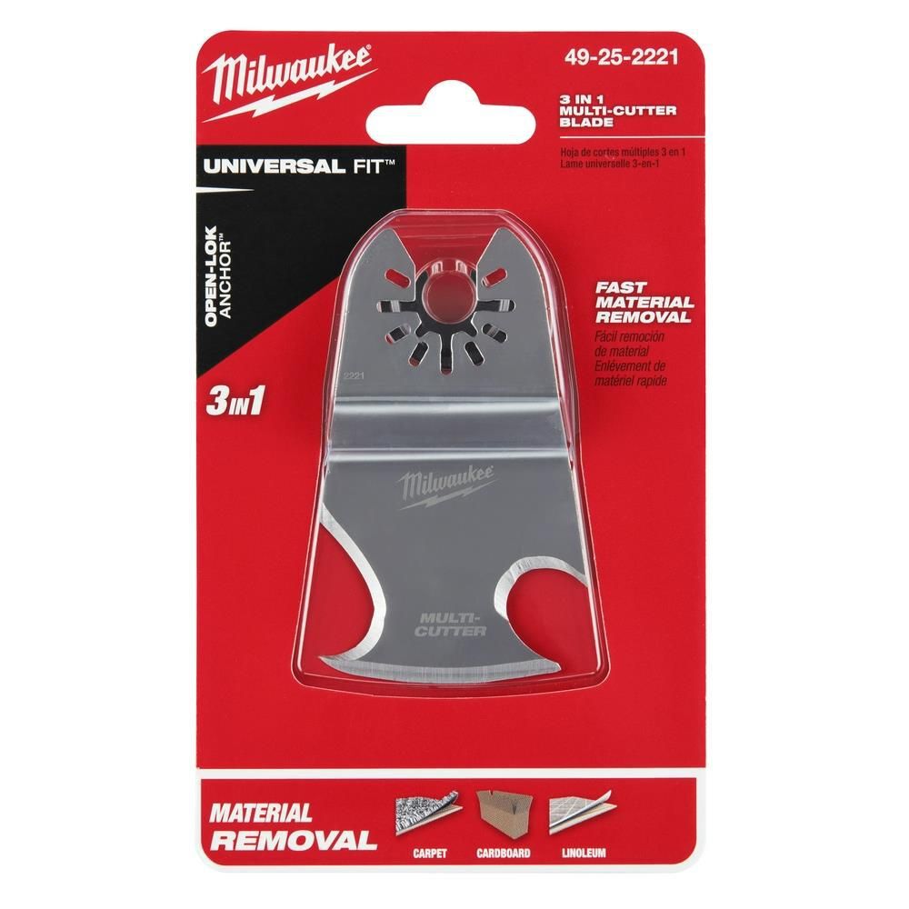 Milwaukee OPEN-LOK 3-IN-1 MULTI-CUTTER SCRAPER BLADE 1PK, large image number 9