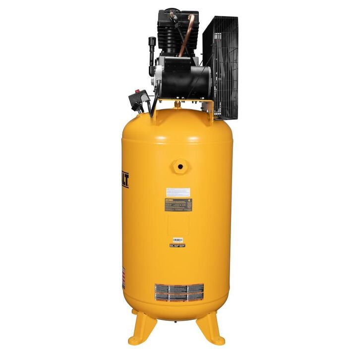 DEWALT 80 Gallon Vertical Two Stage 5.0 HP 175 PSI Stationary Air Compressor, large image number 2