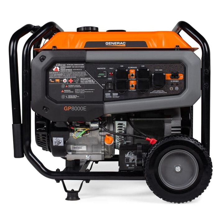 Generac GP Series 10,000 Watt Gas Powered 50-State Portable Generator with COsense Technology, large image number 14