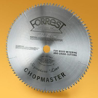 Forrest ChopMaster 10In x 90T Blade, large image number 0