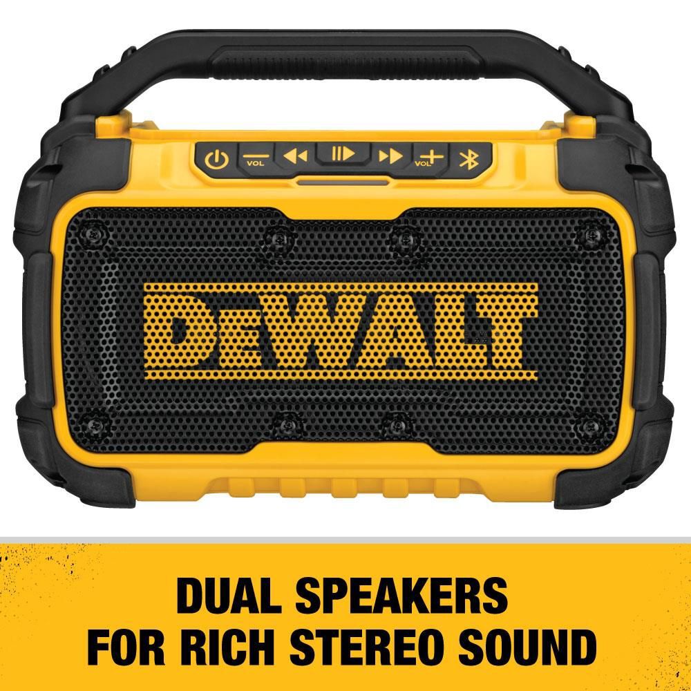 DEWALT 12V/20V MAX Jobsite Bluetooth Speaker, large image number 3