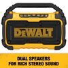 DEWALT 12V/20V MAX Jobsite Bluetooth Speaker, small image number 3