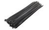 NELCO Products 18 Inch Length 120 Lb Black Heavy Duty Cable Ties 100 Pack, small image number 2