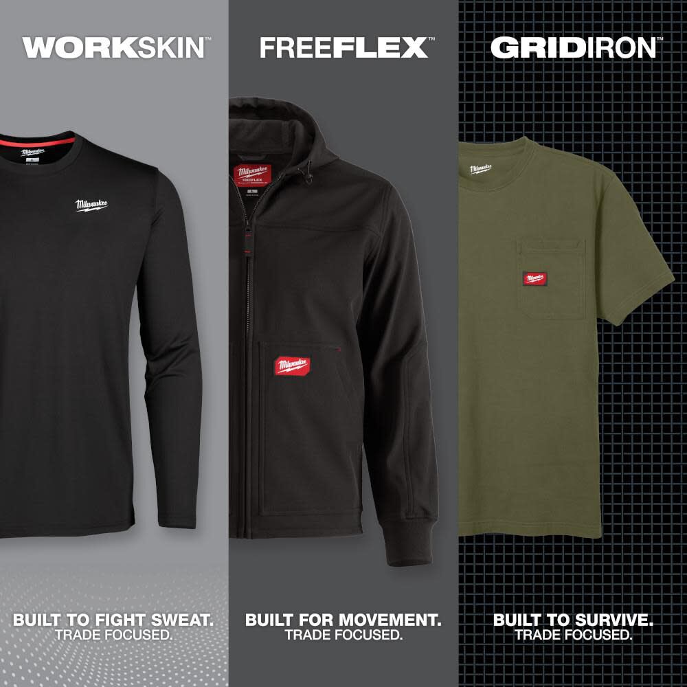 Milwaukee GRIDIRON Full-Zip Hoodie, large image number 11