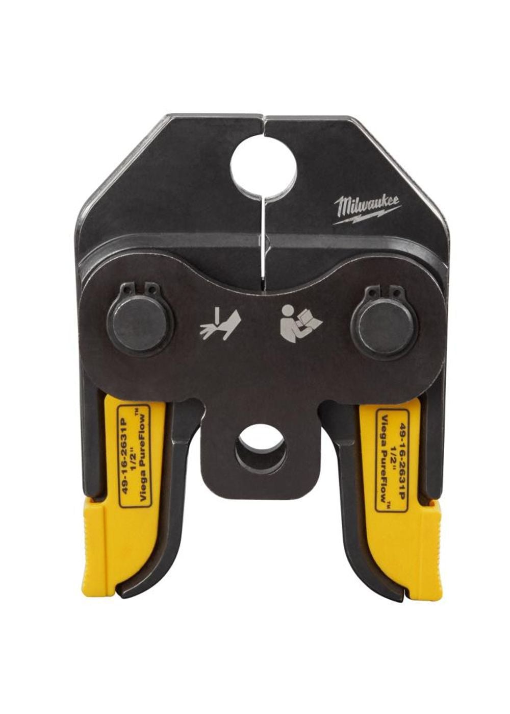 Milwaukee M18 1/2 In. Viega PureFlow Jaw for M18 Short Throw Press Tool, large image number 1