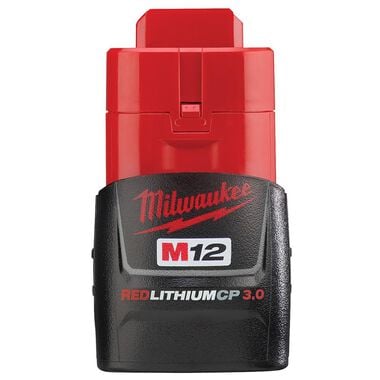 Milwaukee M12 REDLITHIUM 3.0Ah Compact Battery Pack, large image number 0