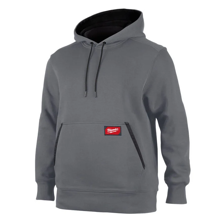 Milwaukee Midweight Pullover Hoodie Gray