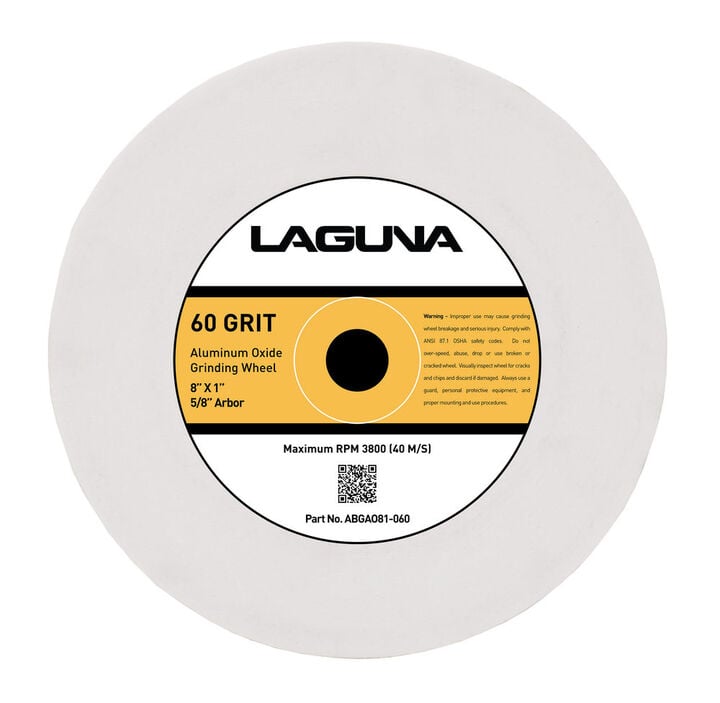 Laguna Tools Aluminum Oxide Wheel, 60 Grit