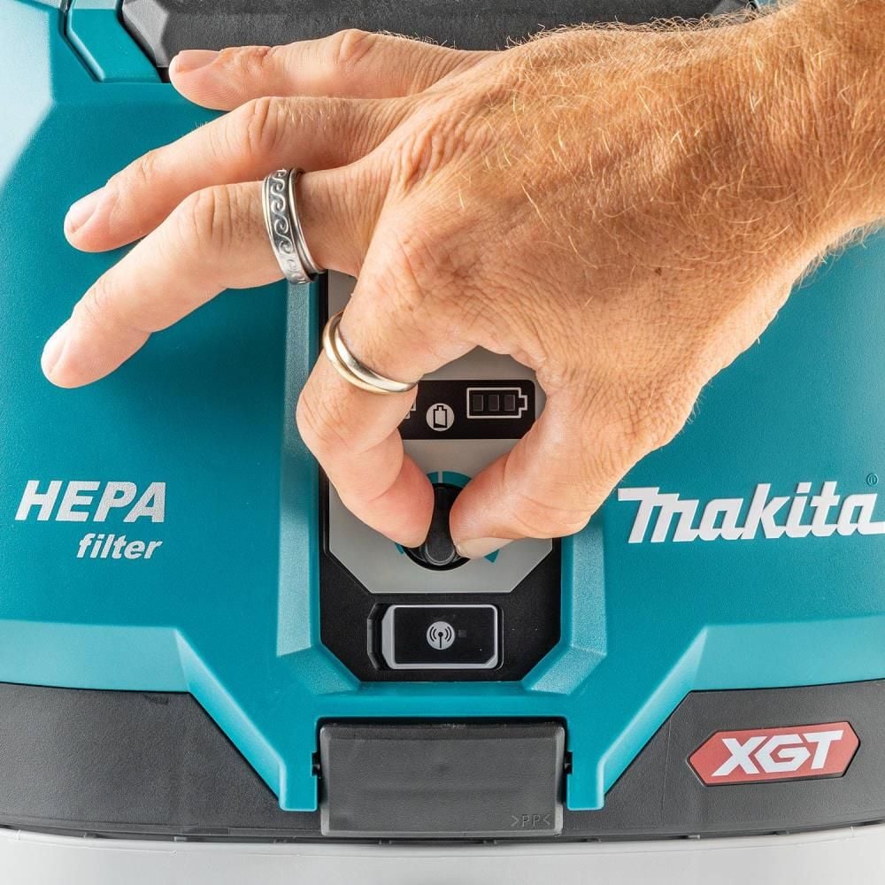 Makita 40V max XGT 4 Gallon HEPA Dry Dust Extractor (Bare Tool), large image number 15