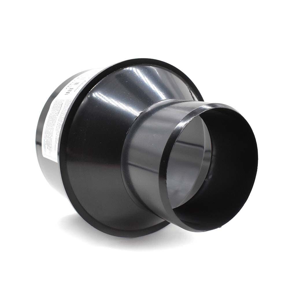 Big Horn 4 x 2-1/2 Inch Black ABS Plastic Adapter, large image number 3