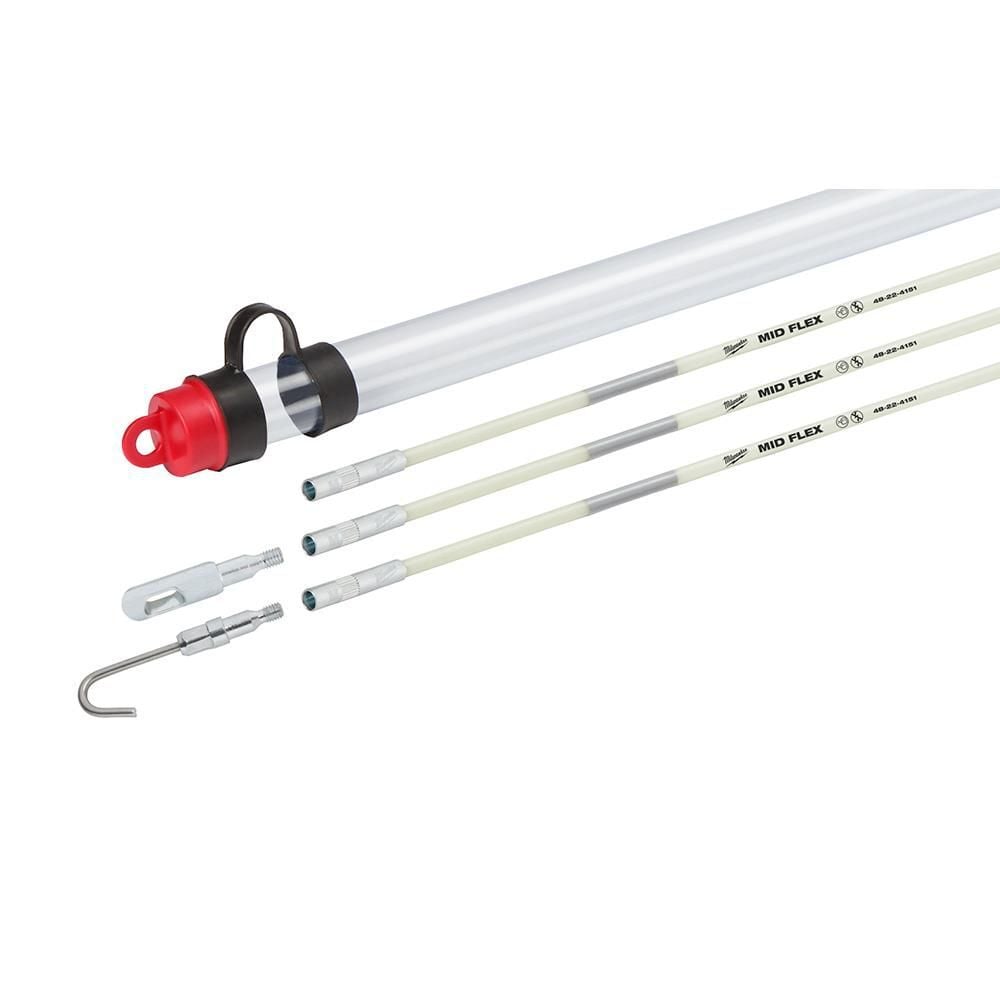 Milwaukee 15 Ft. Mid Flex Fish Stick Kit, large image number 1