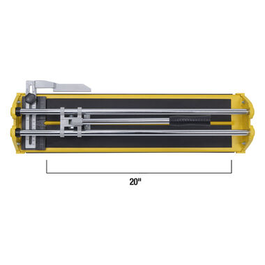 QEP 20 Inch Ceramic and Porcelain Tile Cutter with 1/2 Inch Cutting Wheel, large image number 5