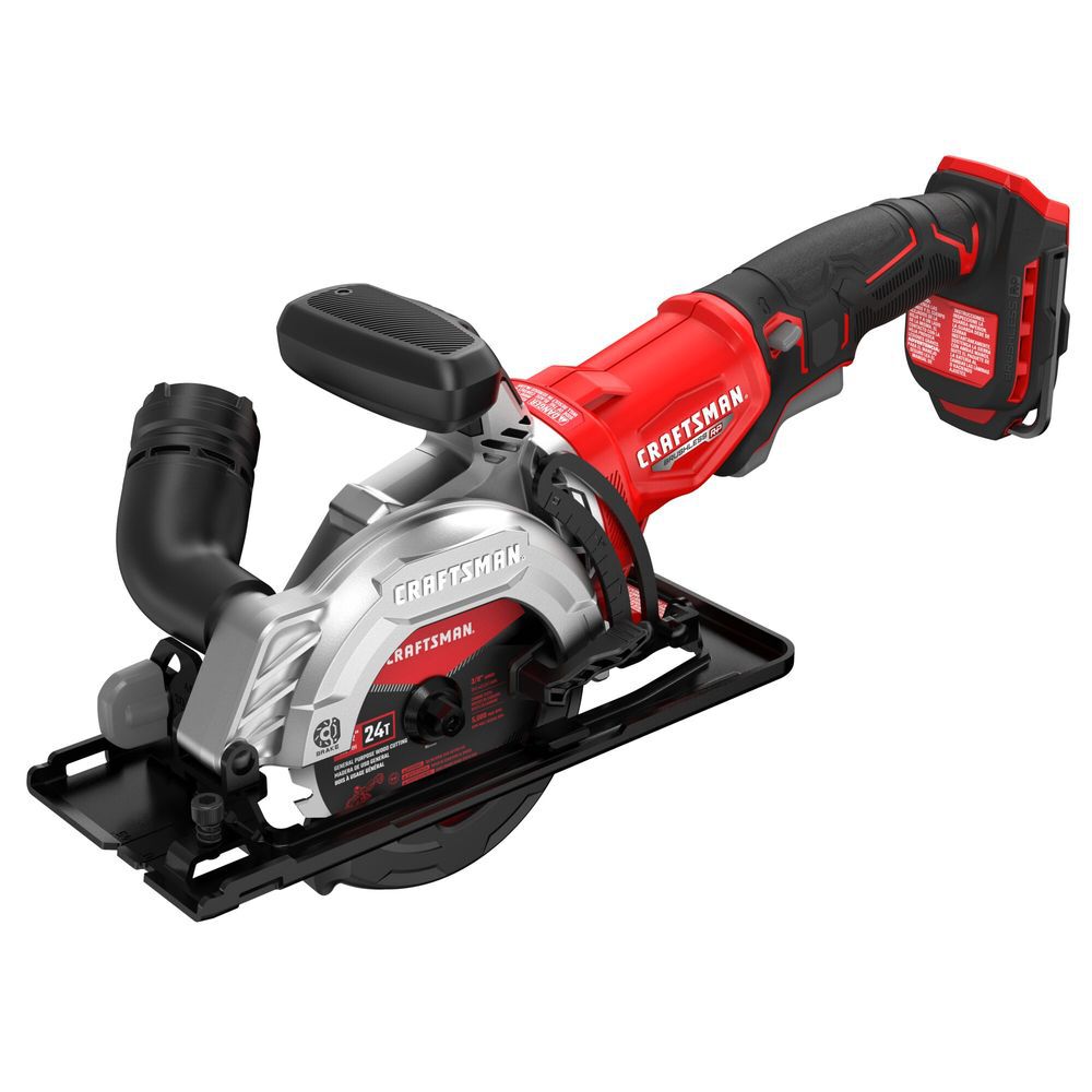 CRAFTSMAN V20 BRUSHLESS RP 4.5 Inch Circular Saw (Bare Tool), large image number 8