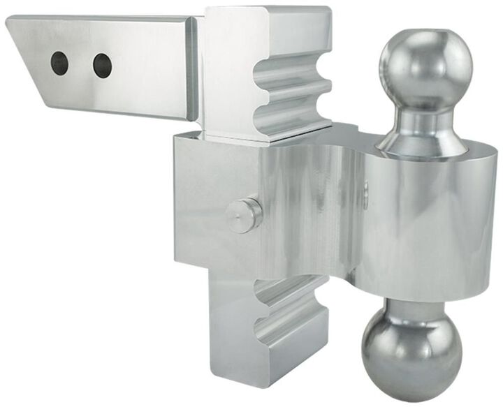 Andersen Hitches 6in Rapid Hitch Aluminum Adjustable Ball Mount