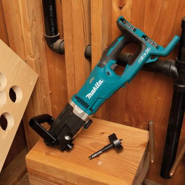 Makita 18V X2 (36V) LXT 7/16in Hex Right Angle Drill Brushless Cordless (Bare Tool), large image number 9
