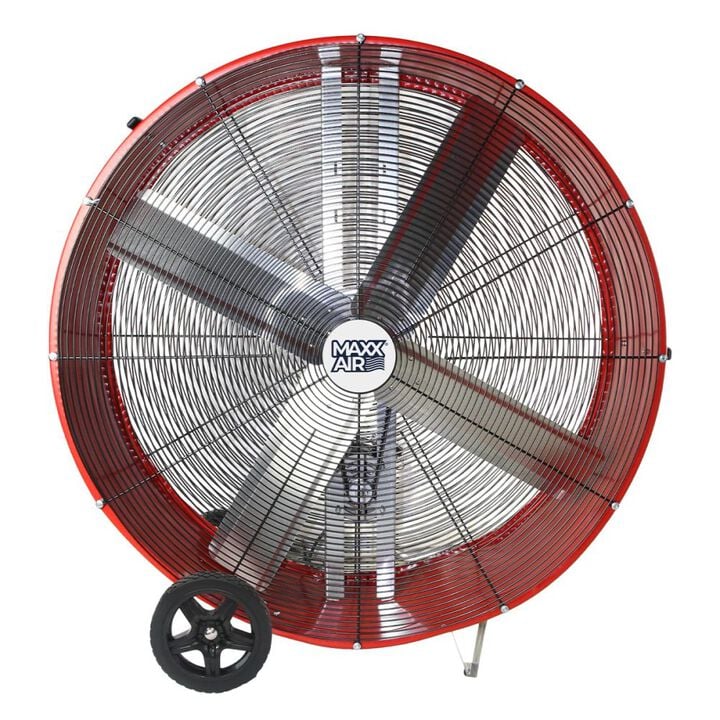 Maxx Air 42 Inch 13300 CFM 120V 2-Speed Belt Drive Drum Fan