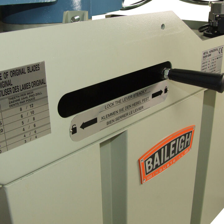 Baileigh BS-260M Band Saw Dual Mitering Gear Driven 220V 1 Phase, large image number 7